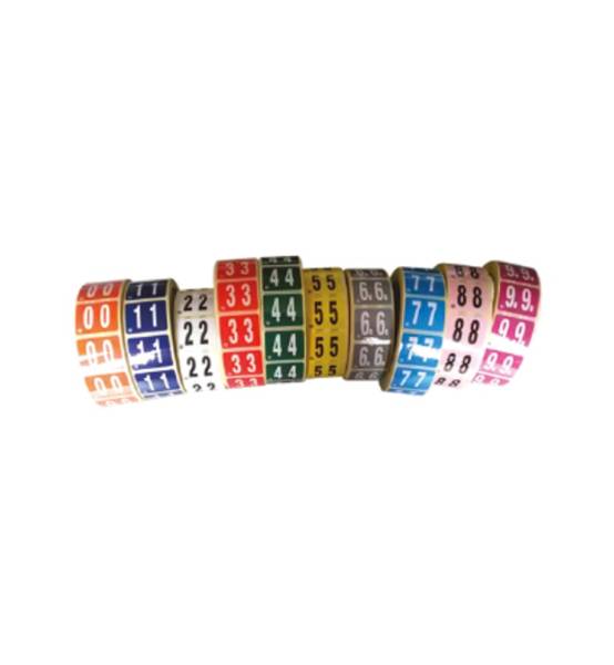 Etiquettes numériques couleur